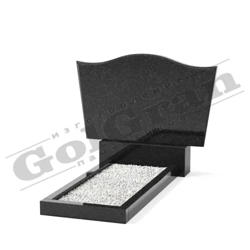 Горизонтальный двойной памятник № 3